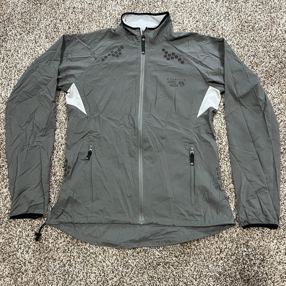 Mountain Hardwear Geist Womens XS Reflective Lightweight Windbreaker Jacket